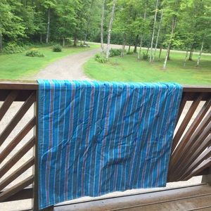 🪶 Turquoise Bohemian Vibes Foldable Blanket "QUILLOW" Purple 💜